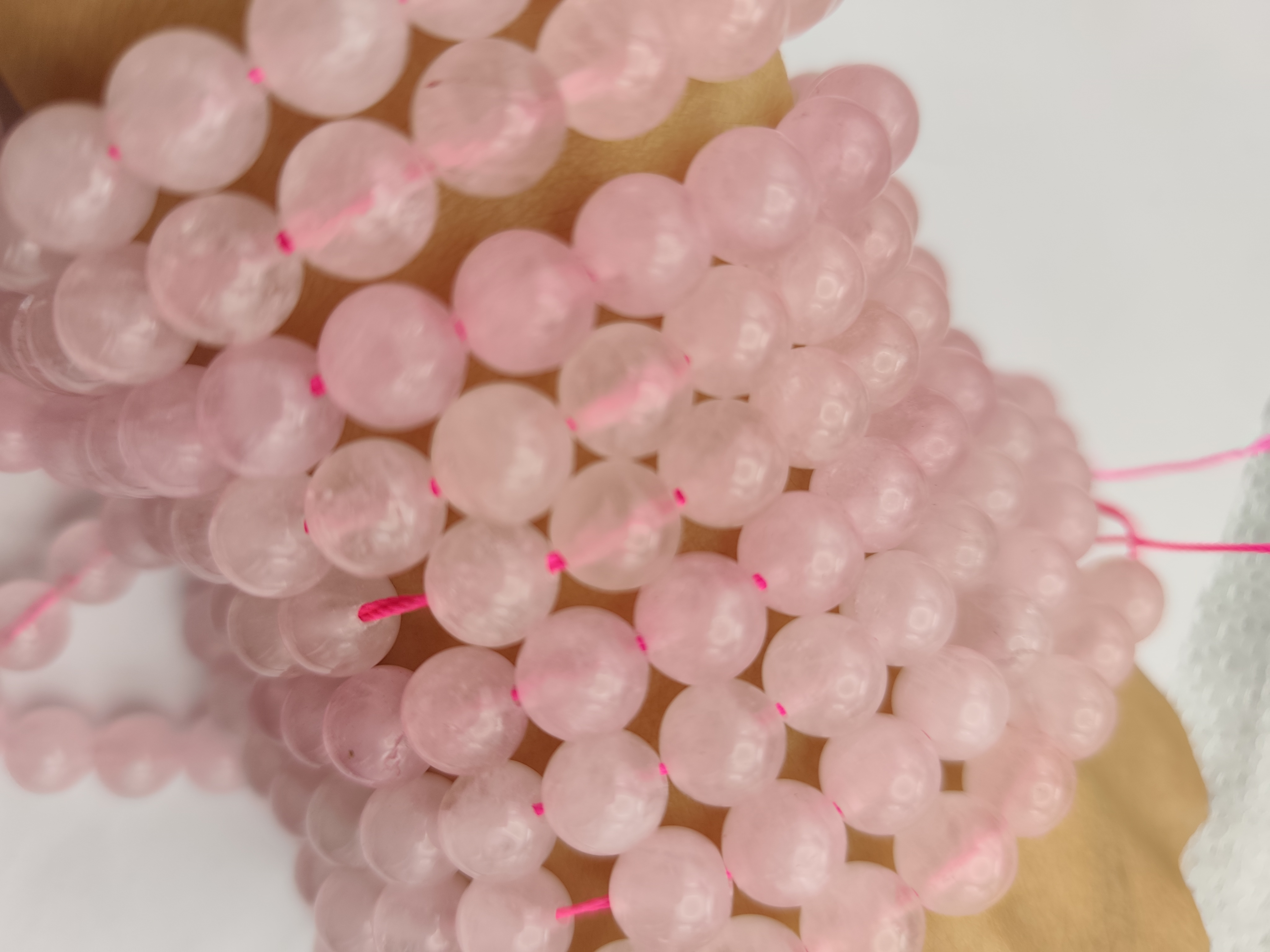 ガラスピーナッツビーズ&アクリル各種類ビーズ