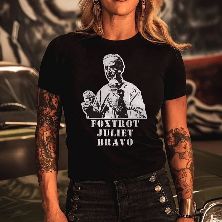 FOXTROT JULIET BRIVO Womens Fashion T-Shirt