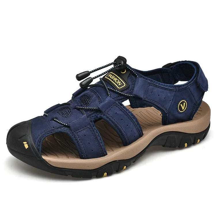 New Plus Size Velcro Men's Sandals shopify Stunahome.com