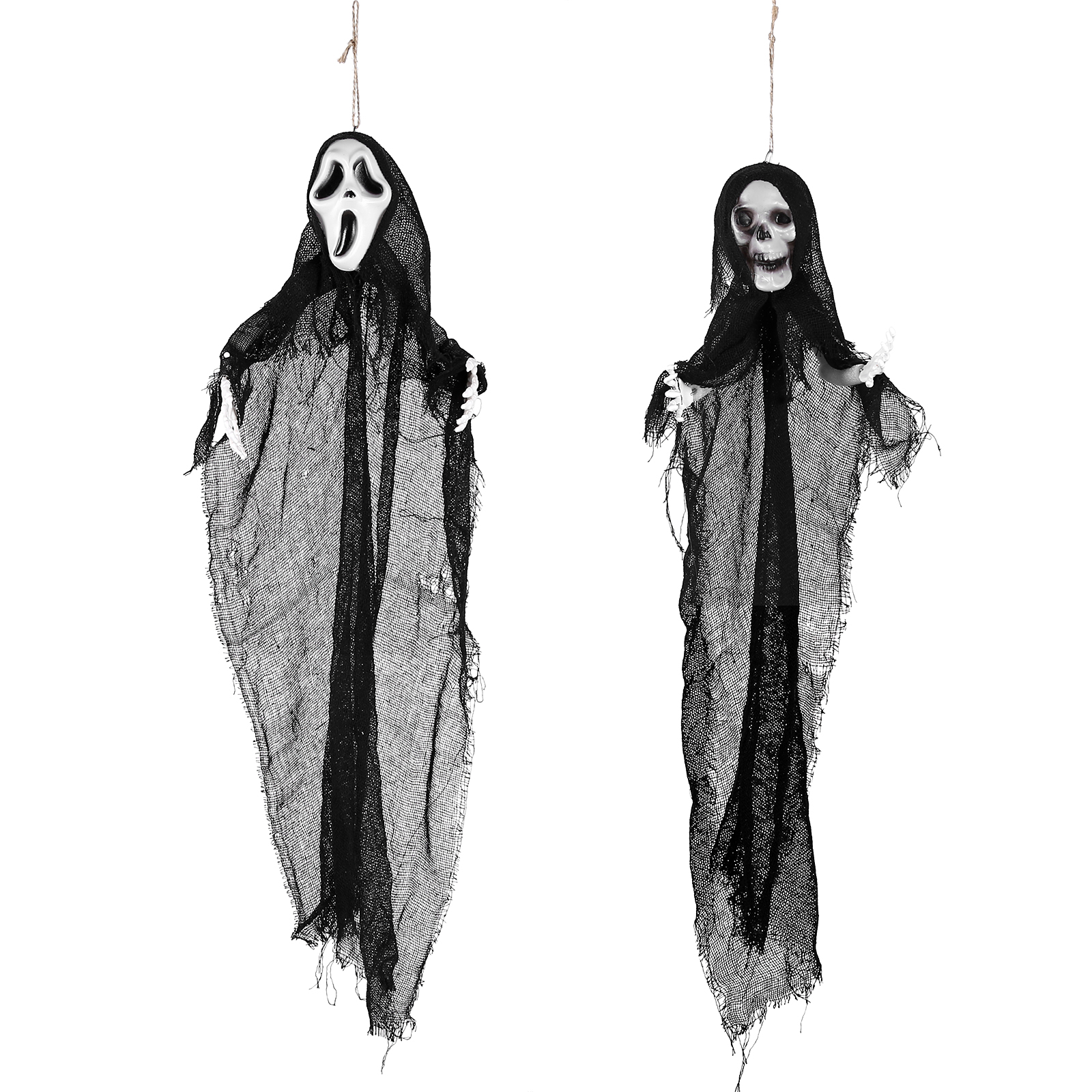 Ghostface Scarecrow Halloween Scary Hanging Scarecrow Decor Party Prop, 501 Original
Ghostface Scarecrow Halloween Scary Hanging Scarecrow Decor Party Prop, 501 Original