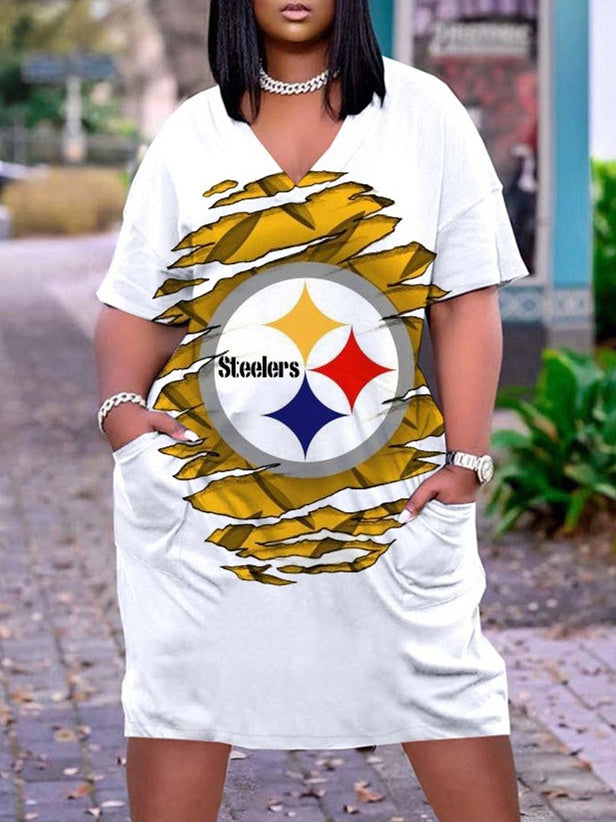 Pittsburgh Steelers Limited Edition Summer Beach Dress N028 