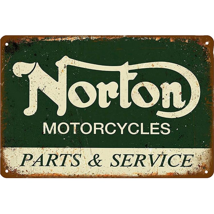 Norton Motorcycles - Vintage Tin Signs/Wooden Signs - 20*30cm/30*40cm