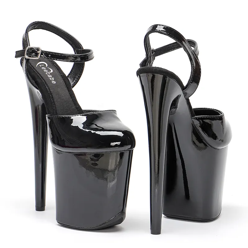 VCshoes 20cm/8inches Women Shoes Thick Bottom Sandals Platform Shoe High Heels Party Club Stripper Steel Tube Dancing 1K