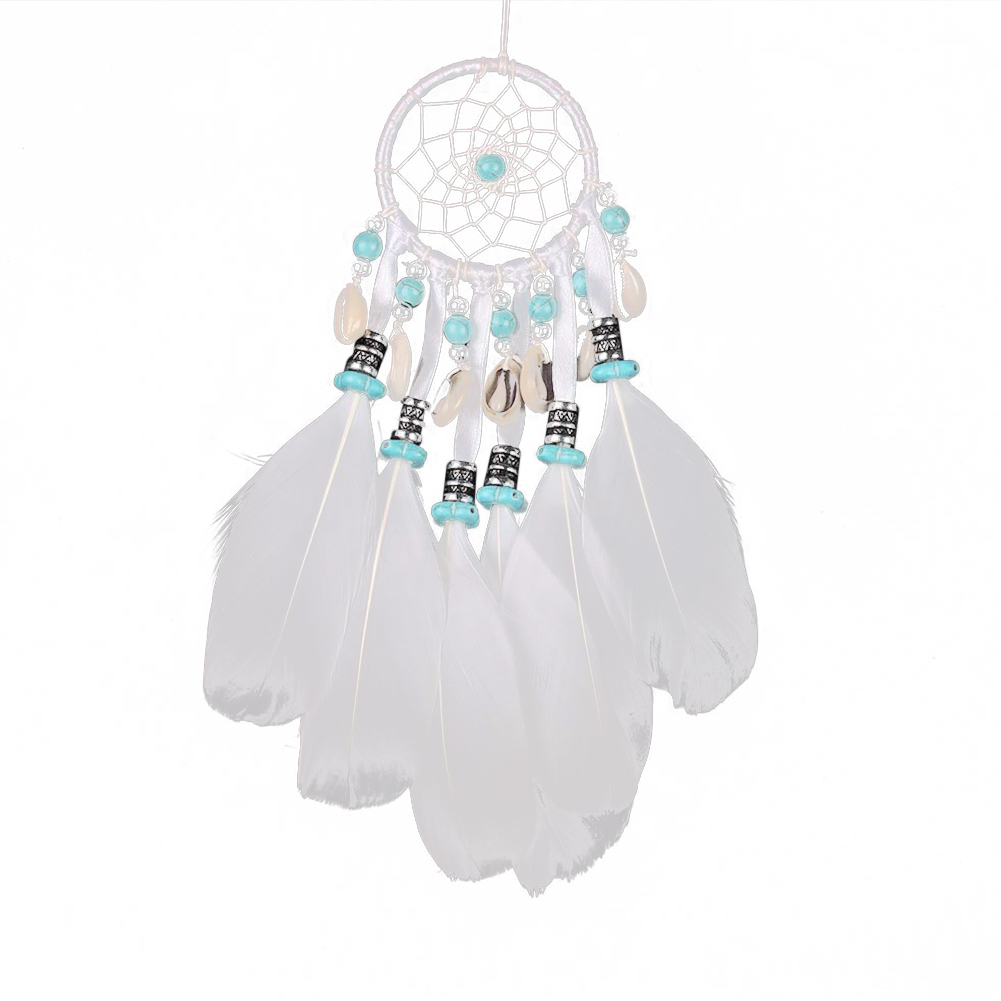 Feather Turquoise Dreamcatcher Handmade Wind Chimes Home Room Wall Decor, 501 Original
Feather Turquoise Dreamcatcher Handmade Wind Chimes Home Room Wall Decor, 501 Original