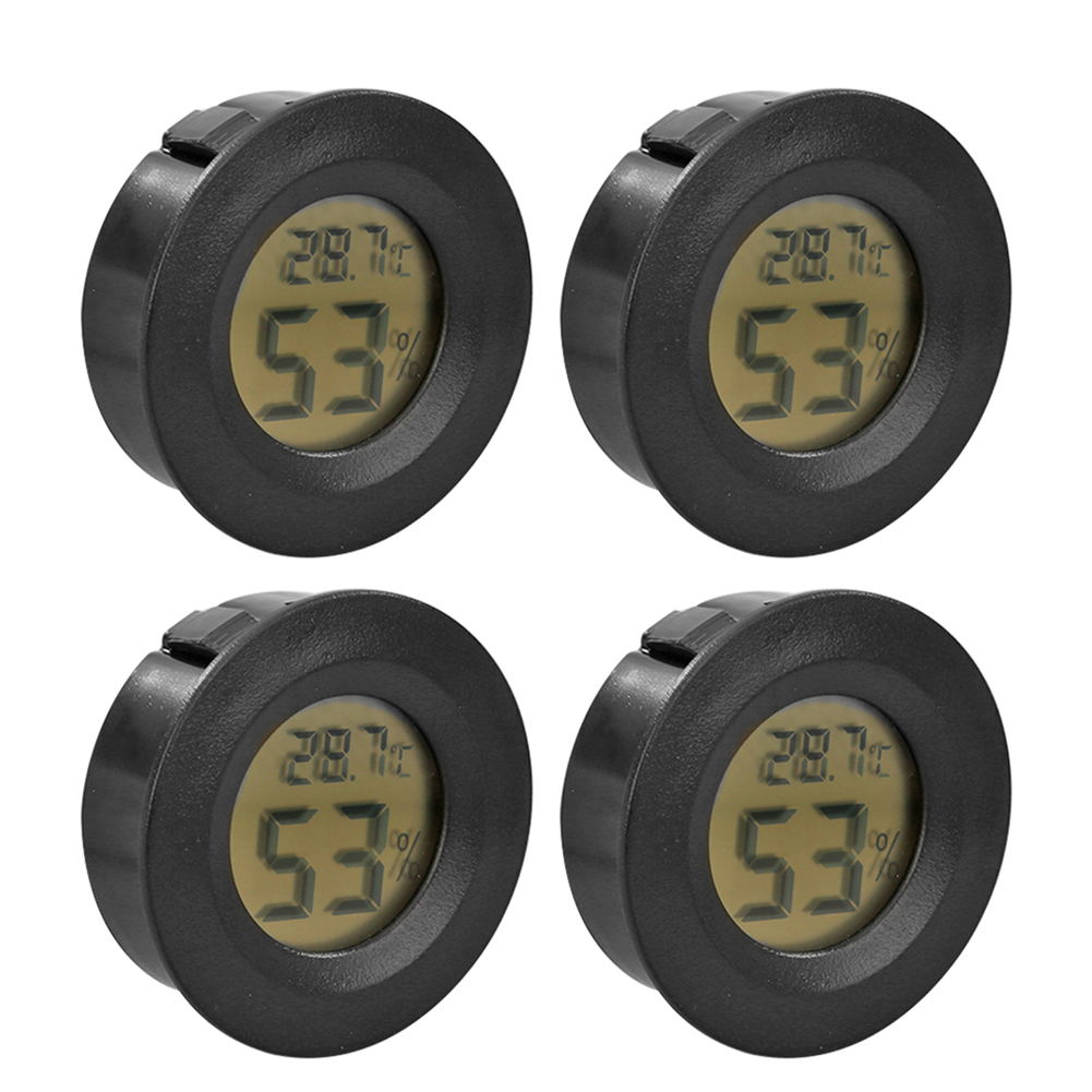 4pcs Hygrothermograph LCD Display Round Electronic Thermometer Hygrometer, 501 Original
4pcs Hygrothermograph LCD Display Round Electronic Thermometer Hygrometer, 501 Original