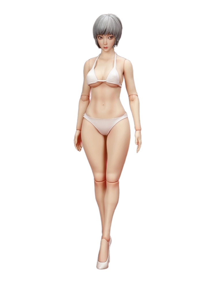 予約】True1Toys 1/6 女性 GC3026 白肌白髪 可動 アクションフィギュア