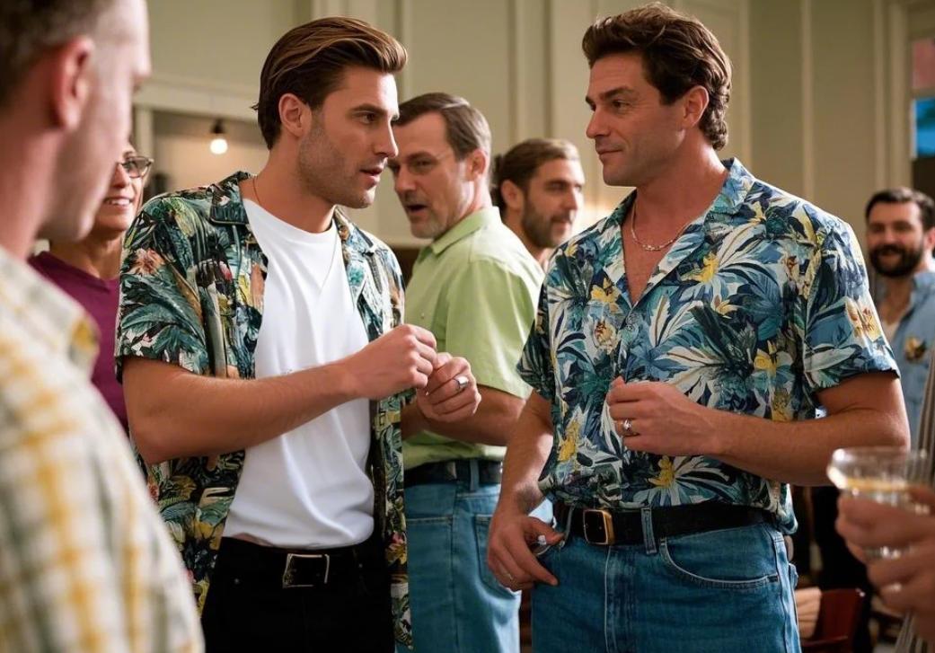 big and tall Hawaiian shirt for men