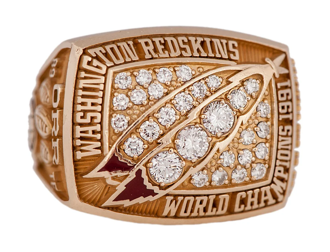 1991 Washington Redskins Super Bowl Championship Ring