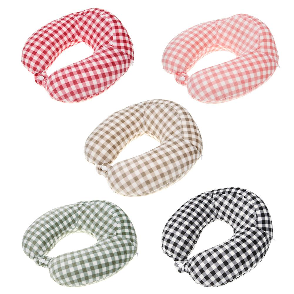 Plaid U Shaped Slow Rebound Memory Foam Neck Pillow Car Travel Soft Cushion, Red, 501 Original
Plaid U Shaped Slow Rebound Memory Foam Neck Pillow Car Travel Soft Cushion, Red, 501 Original