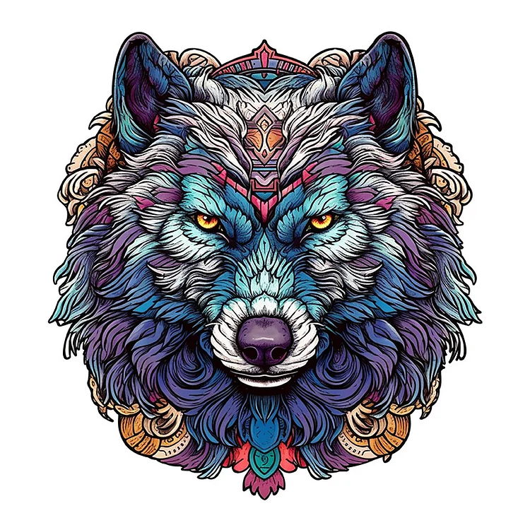 Wolf Wooden Jigsaw Puzzle