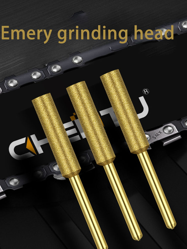 15pcs Stone File Diamond Coated Cylindrical Burr Chainsaw Sharpener Gold, 4mm, 501 Original
15pcs Stone File Diamond Coated Cylindrical Burr Chainsaw Sharpener Gold, 4mm, 501 Original