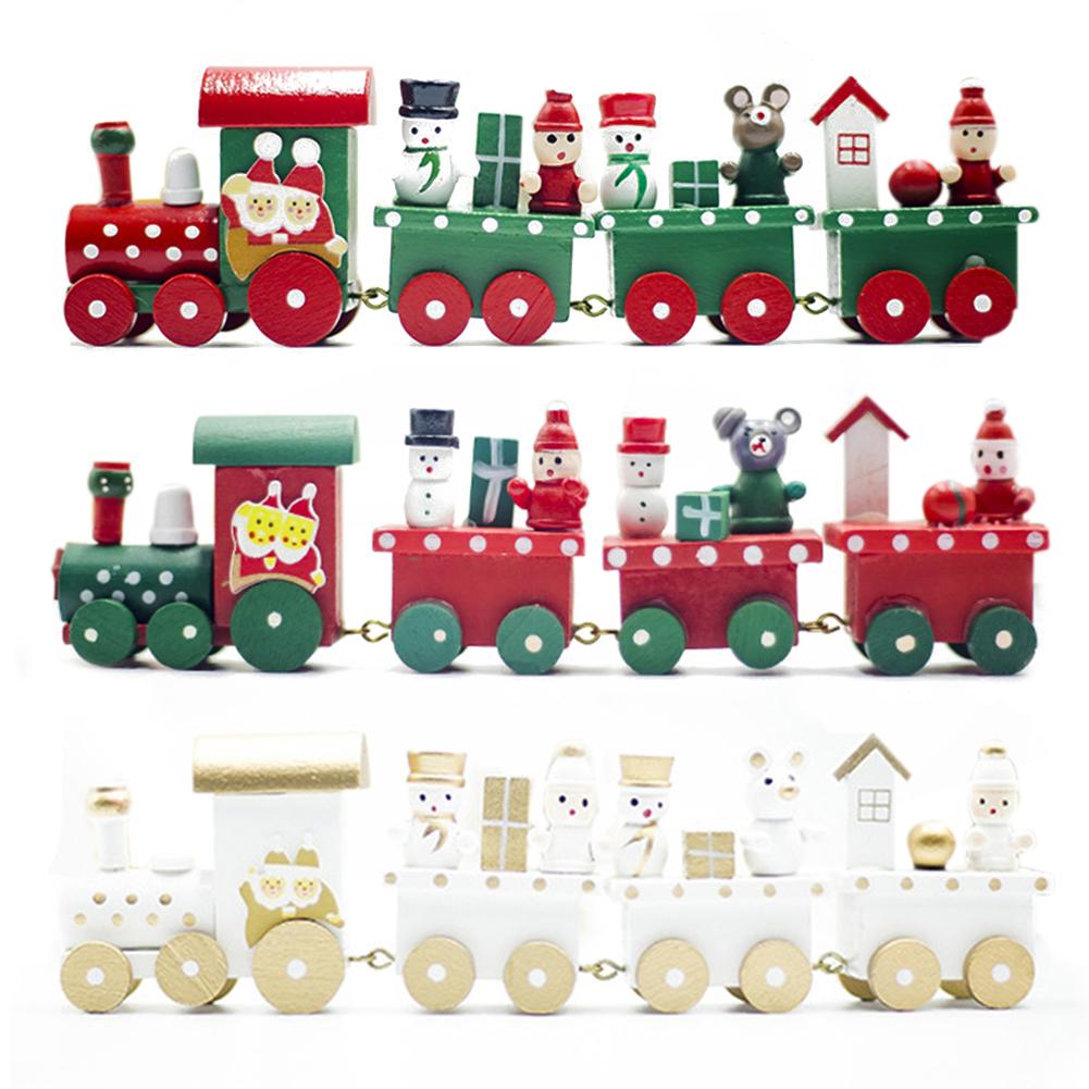 Wooden Train Model Vehicle Painting Christmas Ornaments New Year Decoration, 501 Original
Wooden Train Model Vehicle Painting Christmas Ornaments New Year Decoration, 501 Original