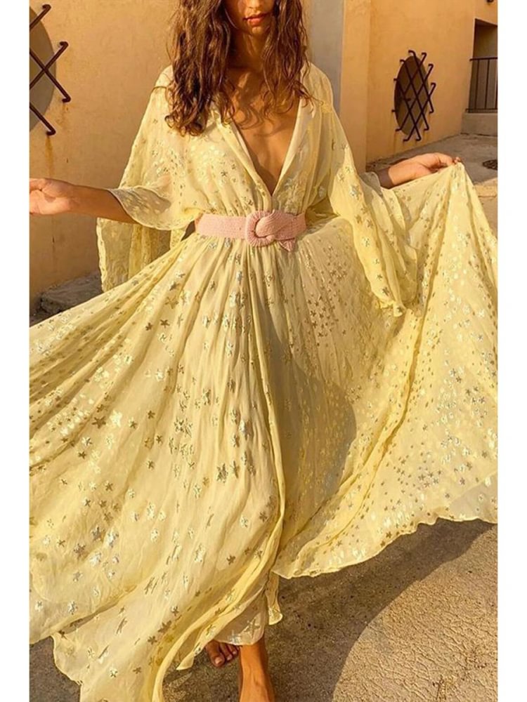 Romantic Star Big Swing Dress P14399
