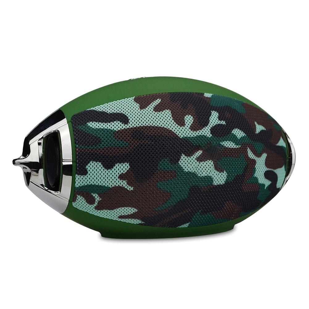 Bluetooth-compatible Speaker Rugby Music Sound Box TF/USB/FM Subwoofer w/Mic (Camo), Multicolor, 501 Original
Bluetooth-compatible Speaker Rugby Music Sound Box TF/USB/FM Subwoofer w/Mic (Camo), Multicolor, 501 Original