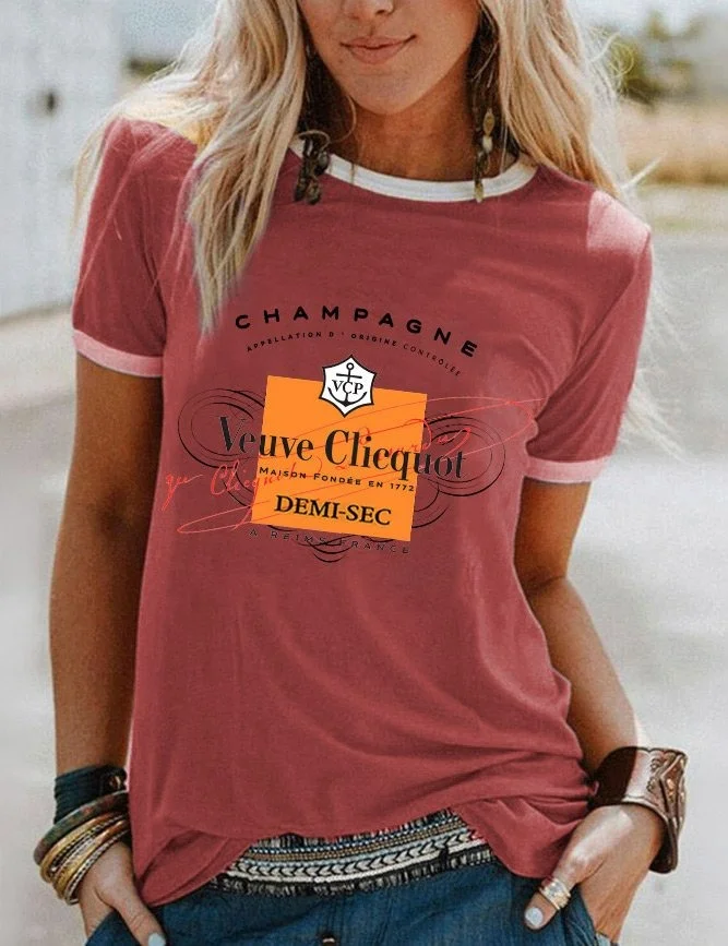 Veuve Clicquot Champagne T-Shirt