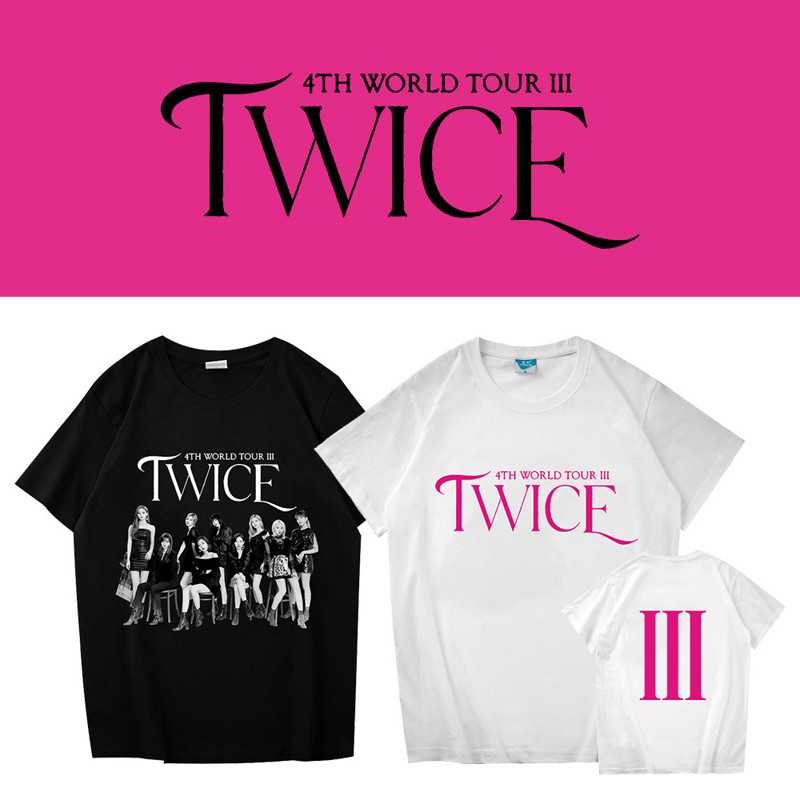 TWICE 4TH WORLD TOUR Concert T-shirt