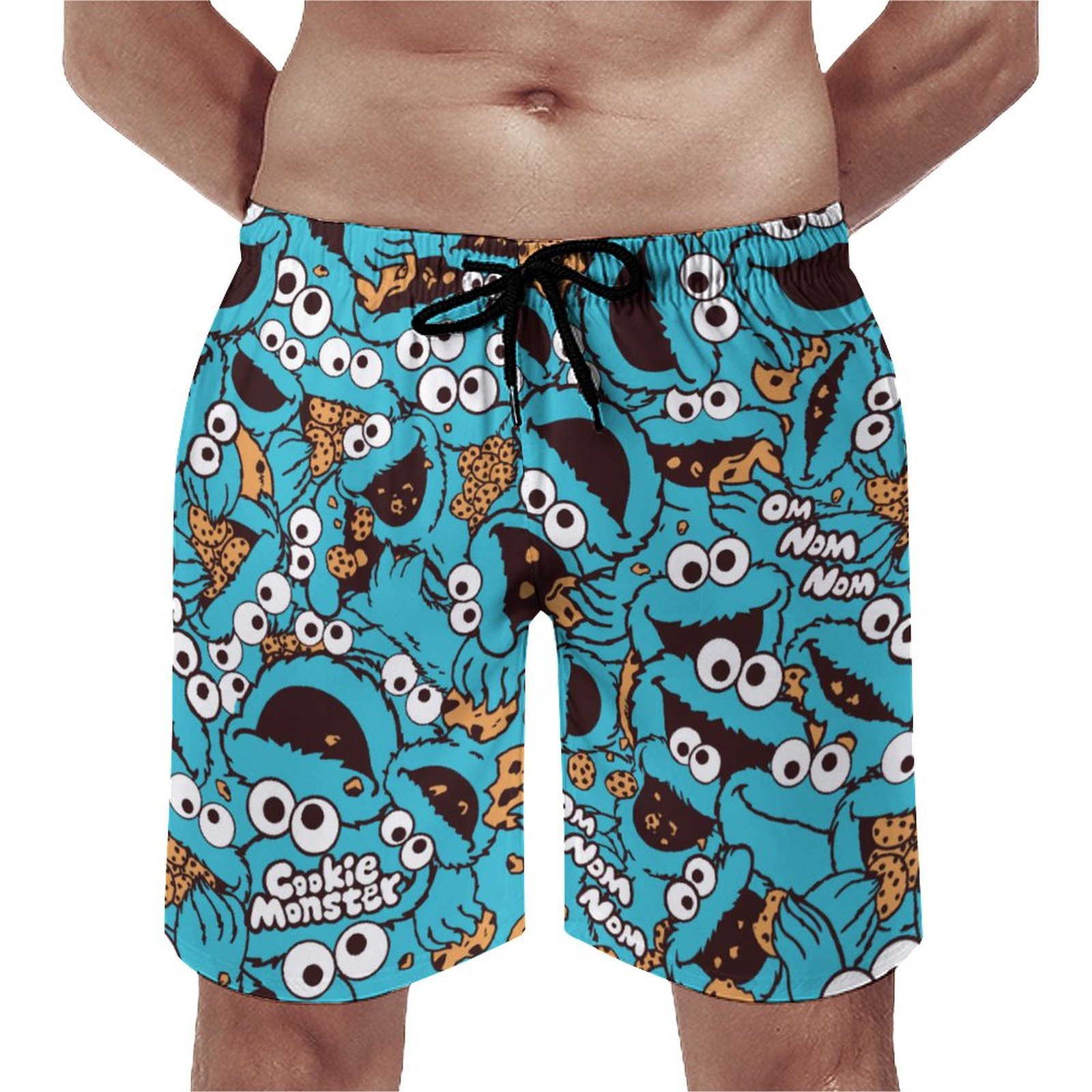 Cookie monster best sale swim trunks