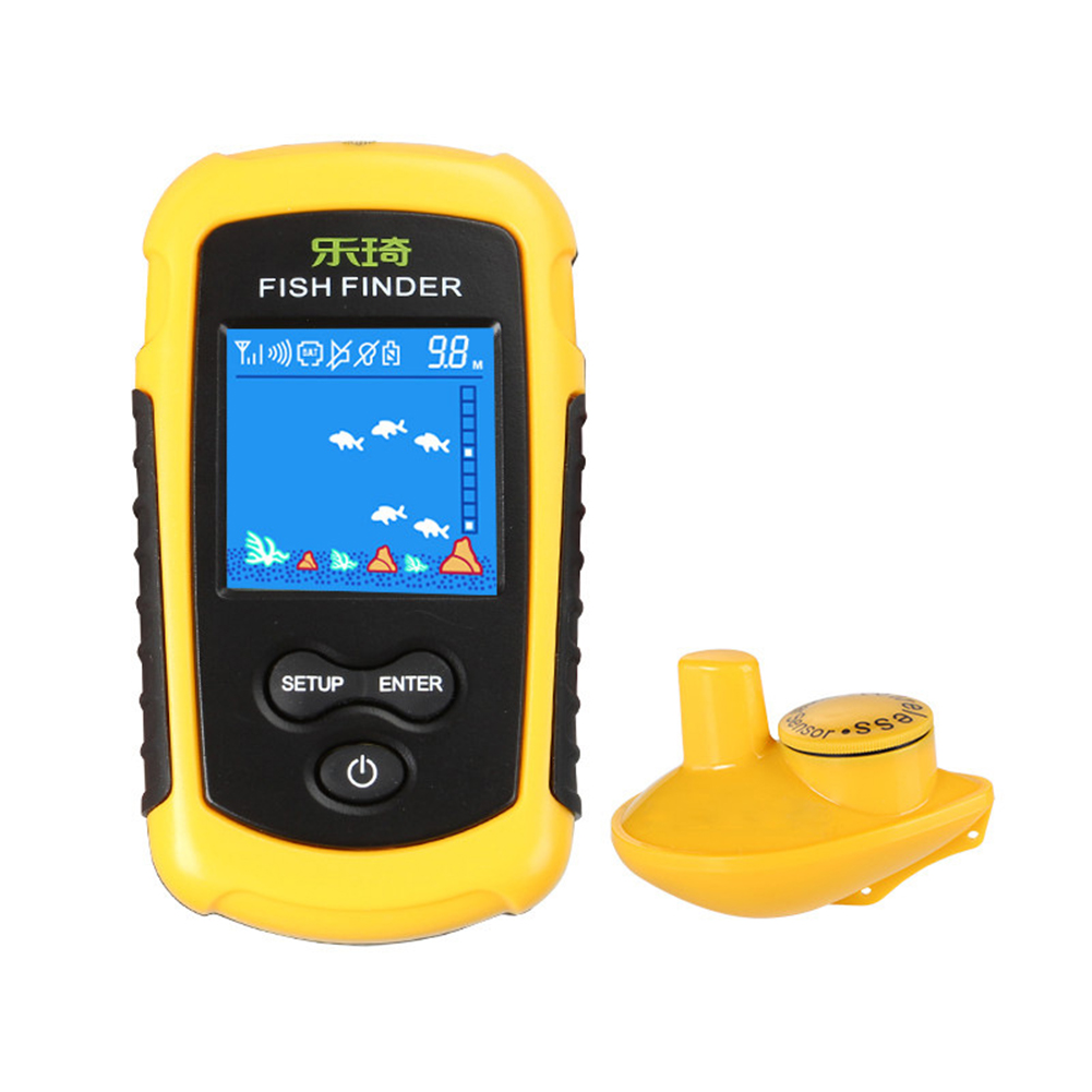 100m Portable Sonar Fish Finders Fishing Lure Sounder Fishing Finder Alarm, 501 Original
100m Portable Sonar Fish Finders Fishing Lure Sounder Fishing Finder Alarm, 501 Original
