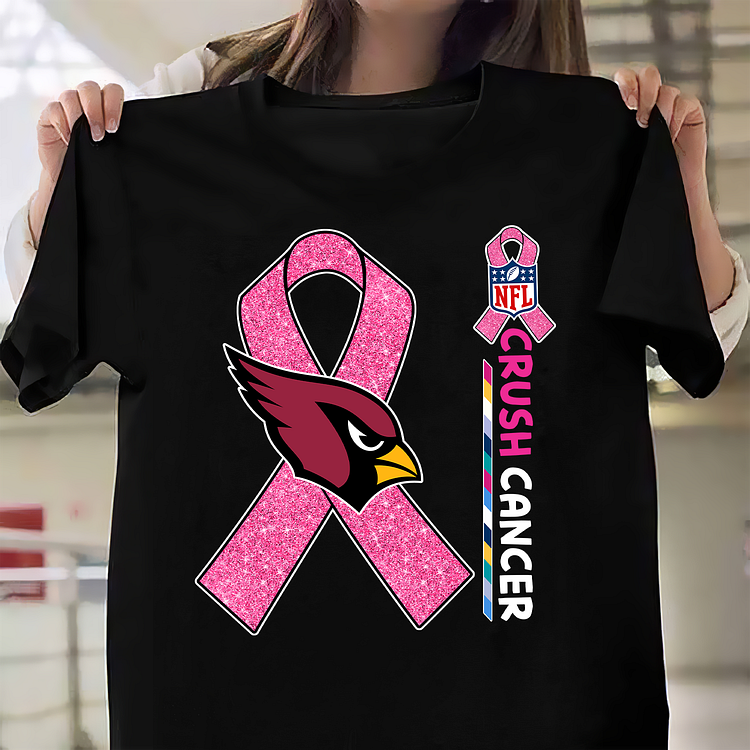 NFL Arizona Cardinal Crush Cancer Shirt