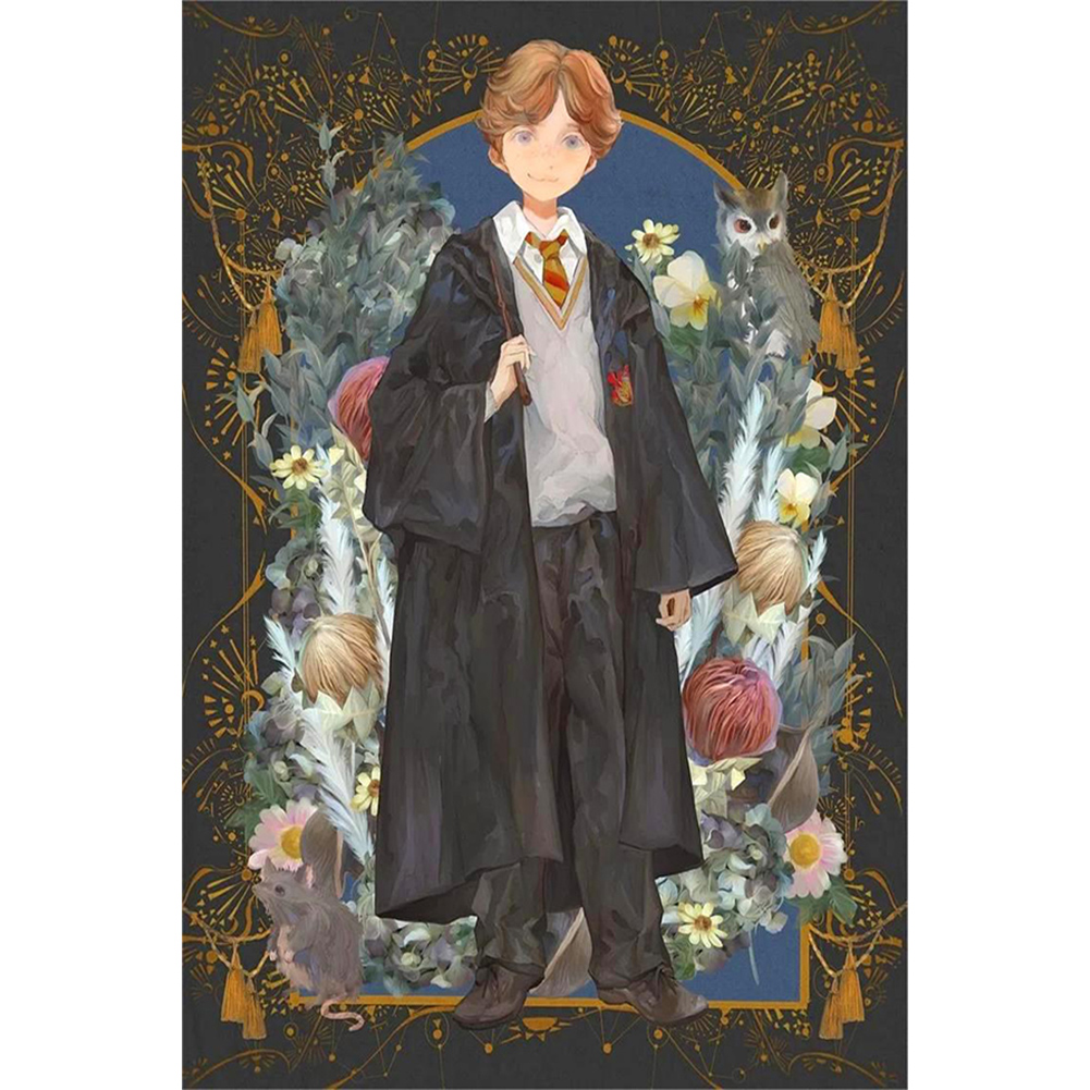 Harry Potter 30*40cm(canvas) full round drill diamond painting