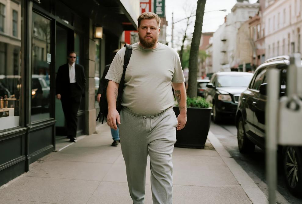 big and tall solid pants for men