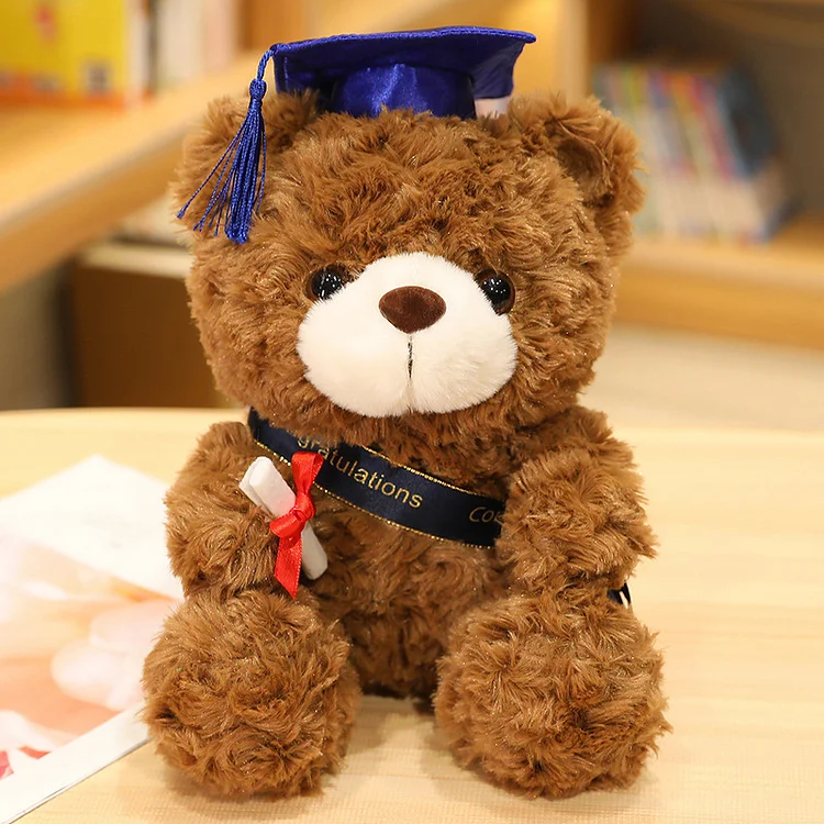 Peluche de oso regalo de graduación