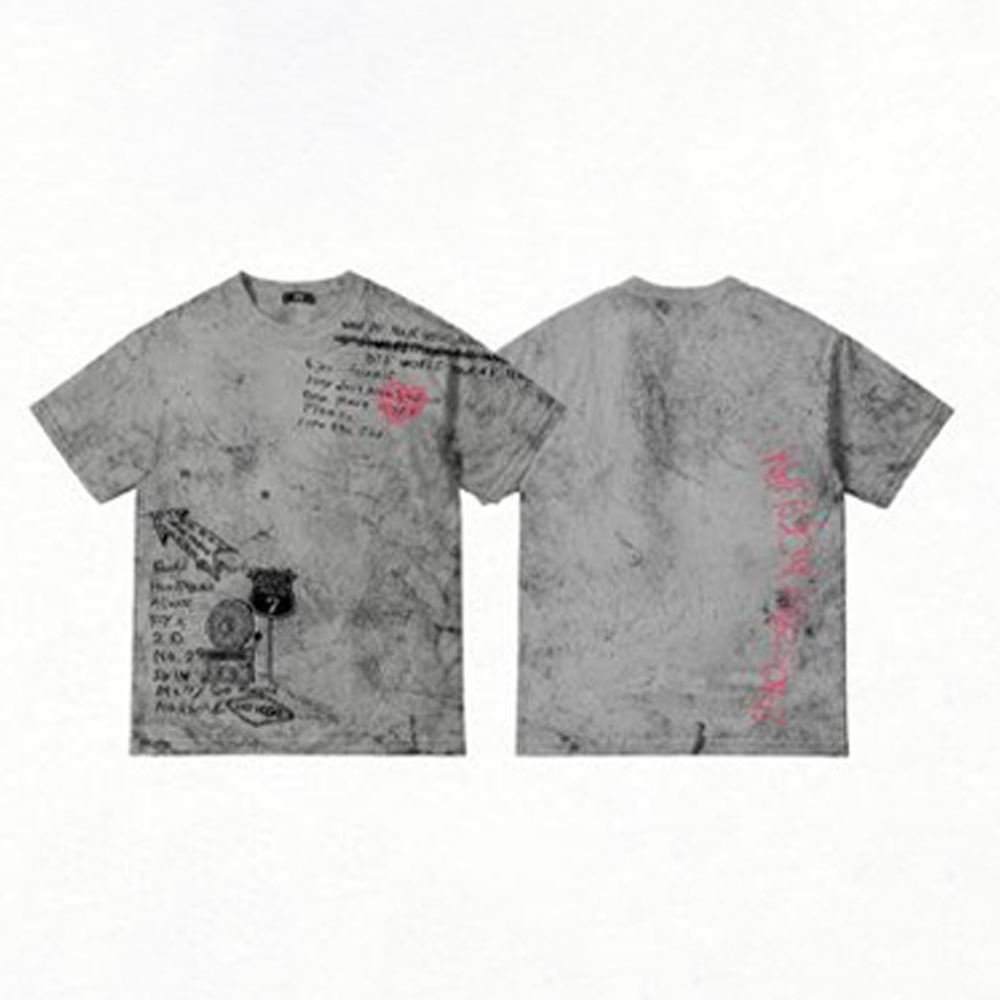 BTS World Tour Arirang Las Vegas T-Shirt (Gray)