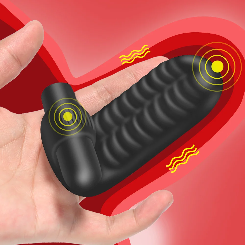 10 Frequency Finger Vibrator For Couples