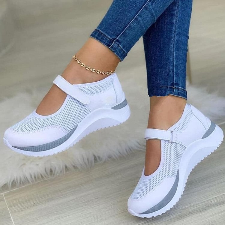 Mesh Velcro Casual Shoes