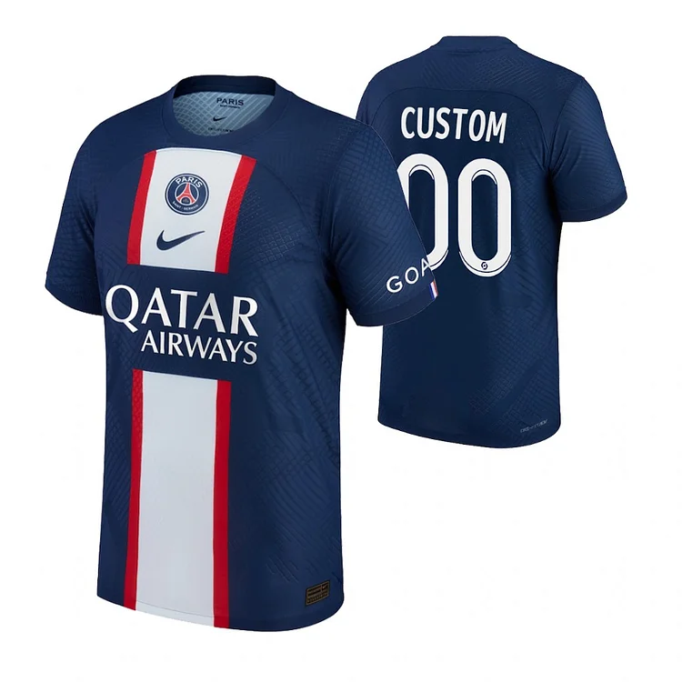 PSG Home Shirt Kit 2022-2023  ( Printing Your Name )