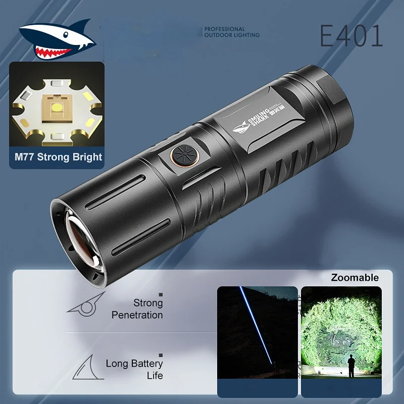 High Power Charging Condenser Long Shots Flashlight