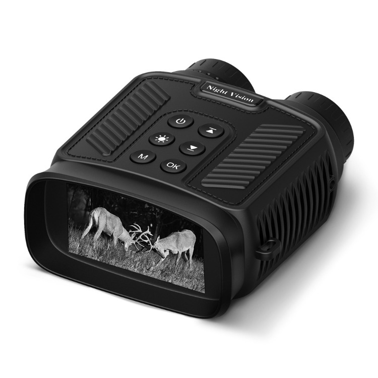 BekinTek Night Vision Binoculars 5000mAh Rechargeable Telescope NVG Infrared Goggles Full Dark Observing Scope 7x IR Adjustment 8x Digital Zoom 2.5K Video Playback 40M Photo 3 Inches Large HD Screen with 32G TF Card for Camping Hiking Surveillance 17