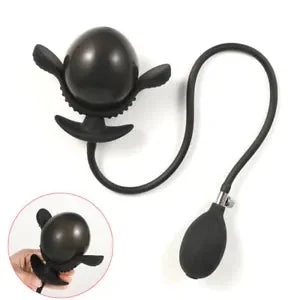 pornhint Pornhint Silicone Spreader Dilator Expander Plug Inflatable Extreme Chastity for Couple