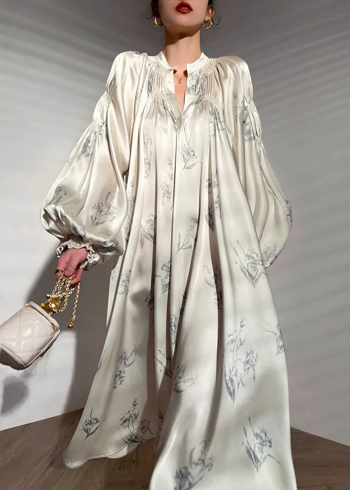 seek maxi dress / french ink