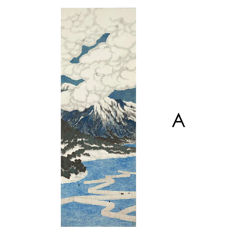 T9022 Eight Views of Ōmi - Giclee Fine Art Print