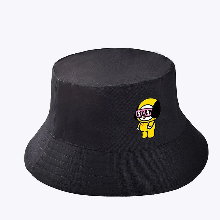 BT21 Trendy Two-Sided Fisherman's Hat