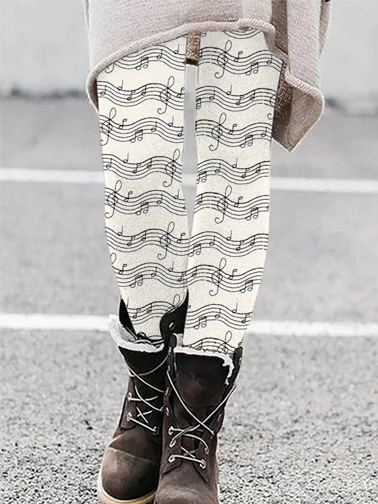 Musical Note Tights