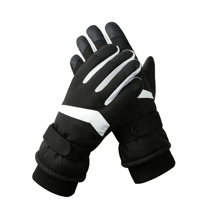 Waterproof Non-Slip Velvet Thickening Ski Gloves Men's Winter Warm VangoghDress