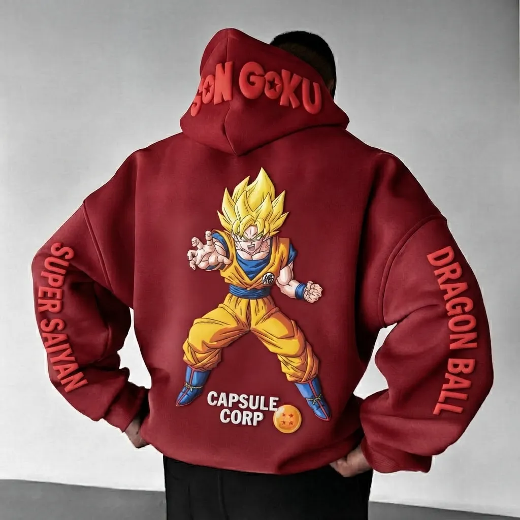 Men's Casual Cartoon Hoodie