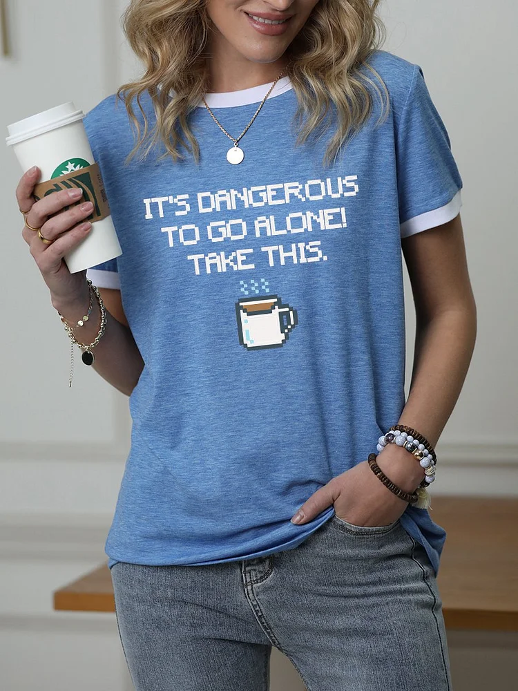 Bestdealfriday It's Dangerous To Go Alone Take This Graphic Tee
