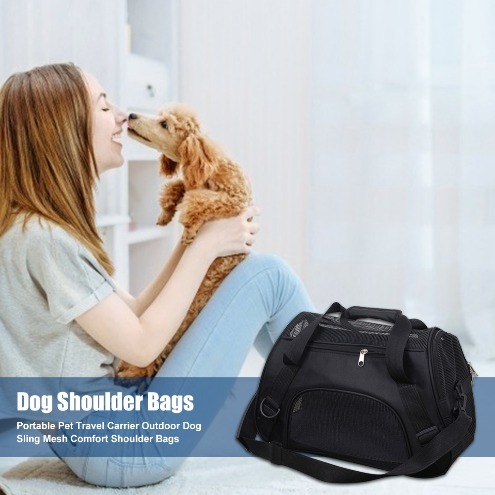 Portable Pet Travel Carrier Outdoor Dog Sling Mesh Comfort Shoulder Bags, 501 Original
Portable Pet Travel Carrier Outdoor Dog Sling Mesh Comfort Shoulder Bags, 501 Original