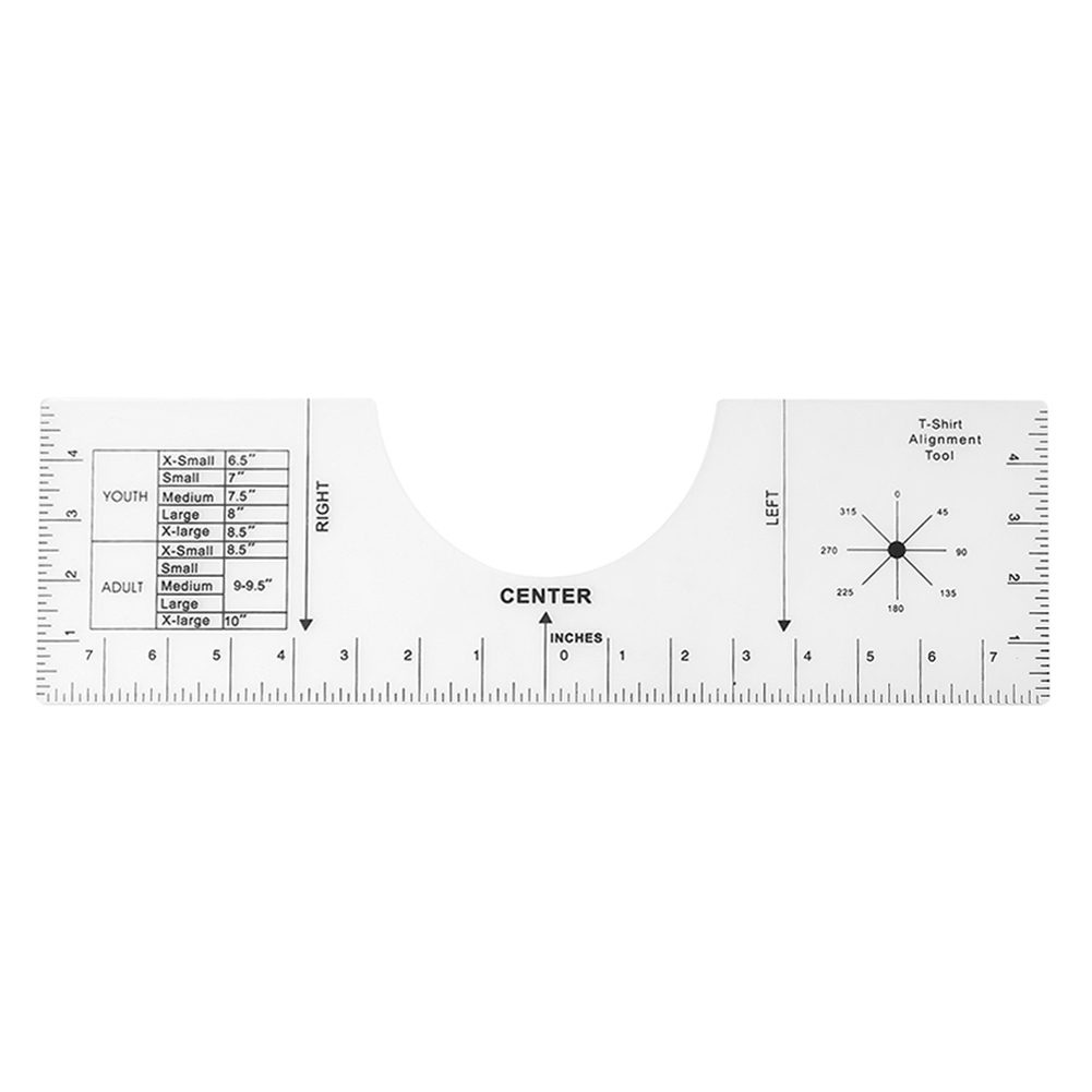 T Shirt Alignment Ruler Guide Design Cutting Clothes Drawing Template Ruler, 501 Original
T Shirt Alignment Ruler Guide Design Cutting Clothes Drawing Template Ruler, 501 Original
