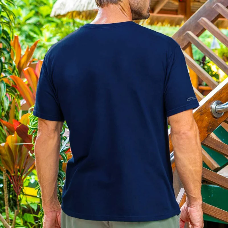 Men Design Turtle Printed T-shirts-inspireuse