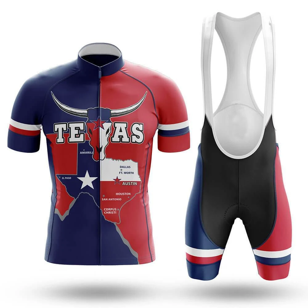 Texas Star - Men's Short Sleeve Cycling Kit