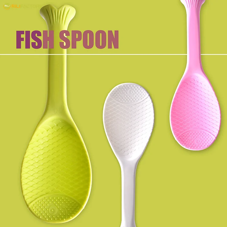 Fish Vertical Rice Spoon Rilifactory