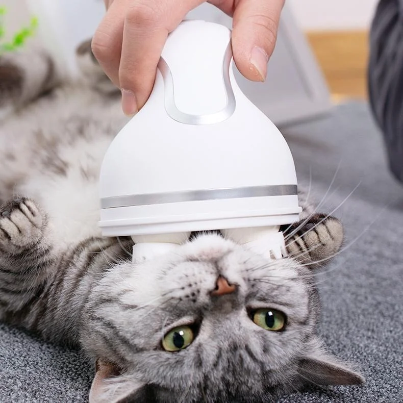 A massager that makes dogs and cats happy