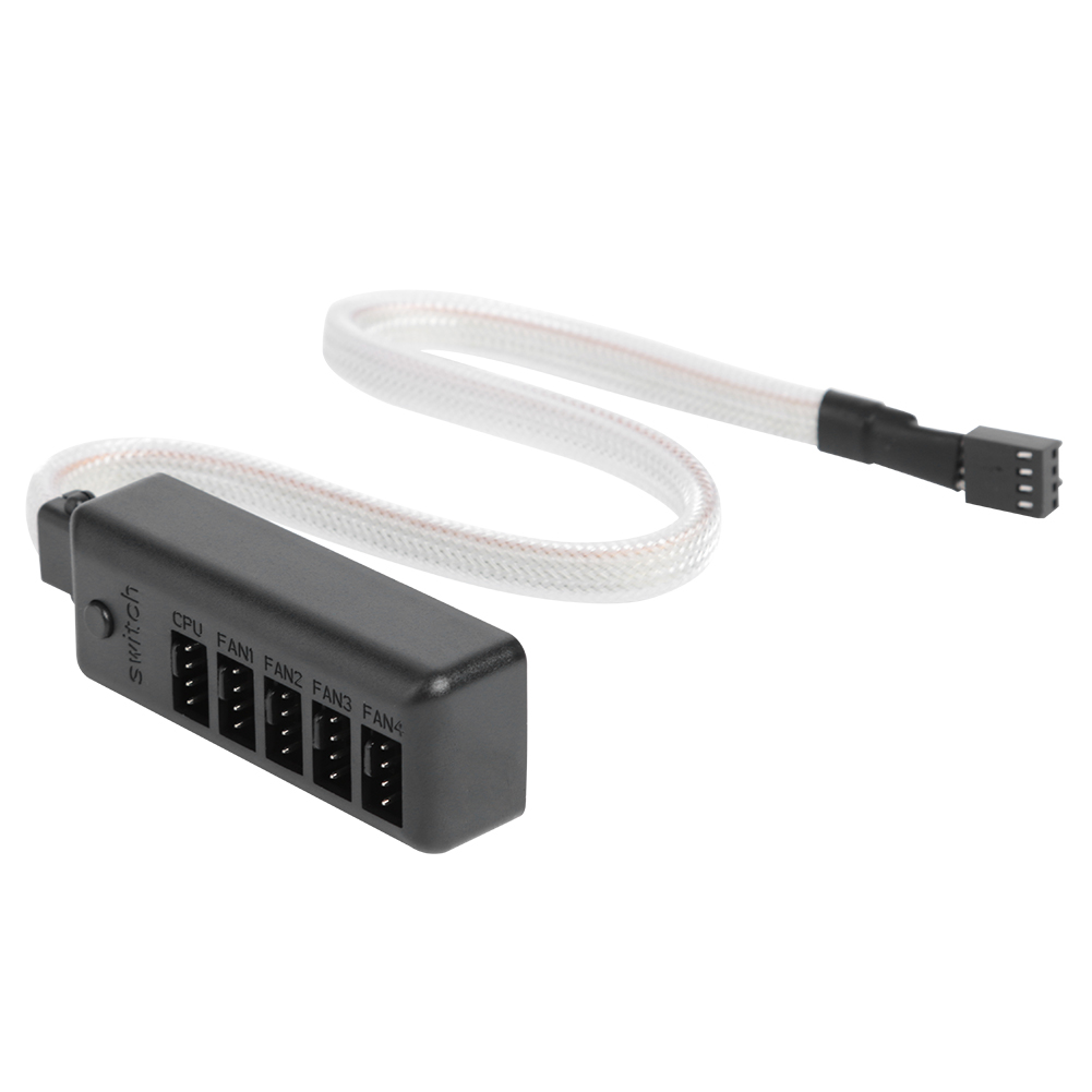 1 to 5 Multi Way Fan HUB 4Pin RGB Cooler Splitter for Case Chassis 12V CPU, 501 Original
1 to 5 Multi Way Fan HUB 4Pin RGB Cooler Splitter for Case Chassis 12V CPU, 501 Original