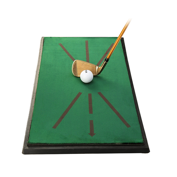 Golf Practice Mat Swing Practice Blanket Hitting Mat Display Stroke Track Velvet