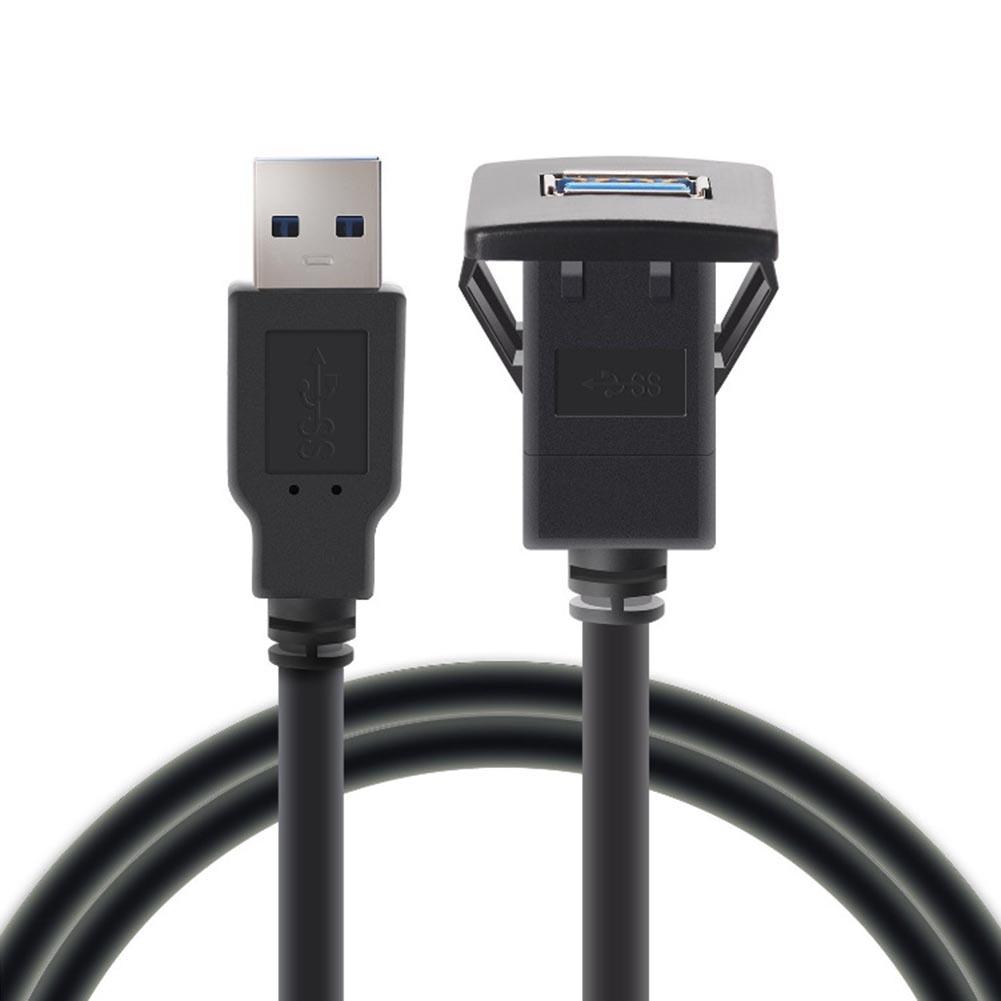 1m/3.3ft Single Port USB3.0 A Male to USB3.0 A Female Car Flush Mount Cable, 501 Original
1m/3.3ft Single Port USB3.0 A Male to USB3.0 A Female Car Flush Mount Cable, 501 Original