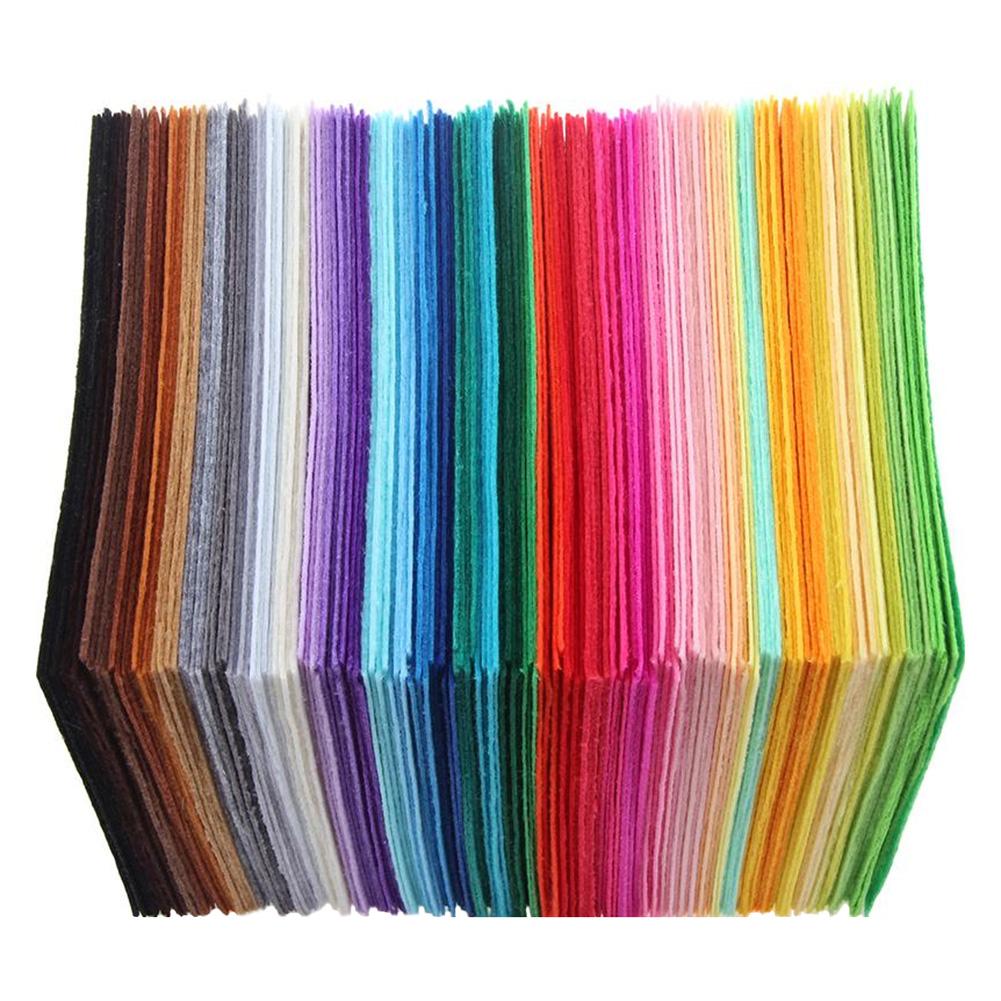 40pcs 10x10cm Polyester Cloth DIY Crafts Felt Fabric Sewing Accessories, 501 Original
40pcs 10x10cm Polyester Cloth DIY Crafts Felt Fabric Sewing Accessories, 501 Original